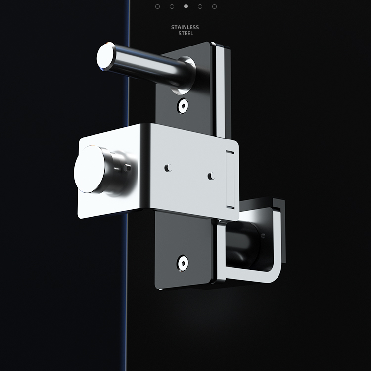 304 Stainless steel barbell hook, professional commercial J-type roller hook, squat rack power rack universal accessory