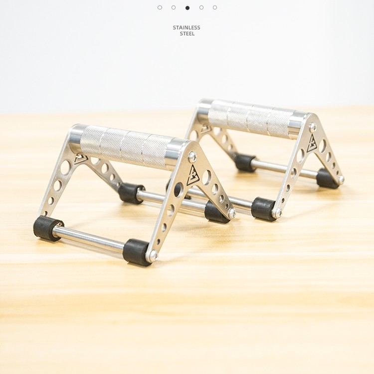 304 Stainless steel push-up stand for auxiliary training, Russian bench support for chest muscle exercise, home fitness equipment