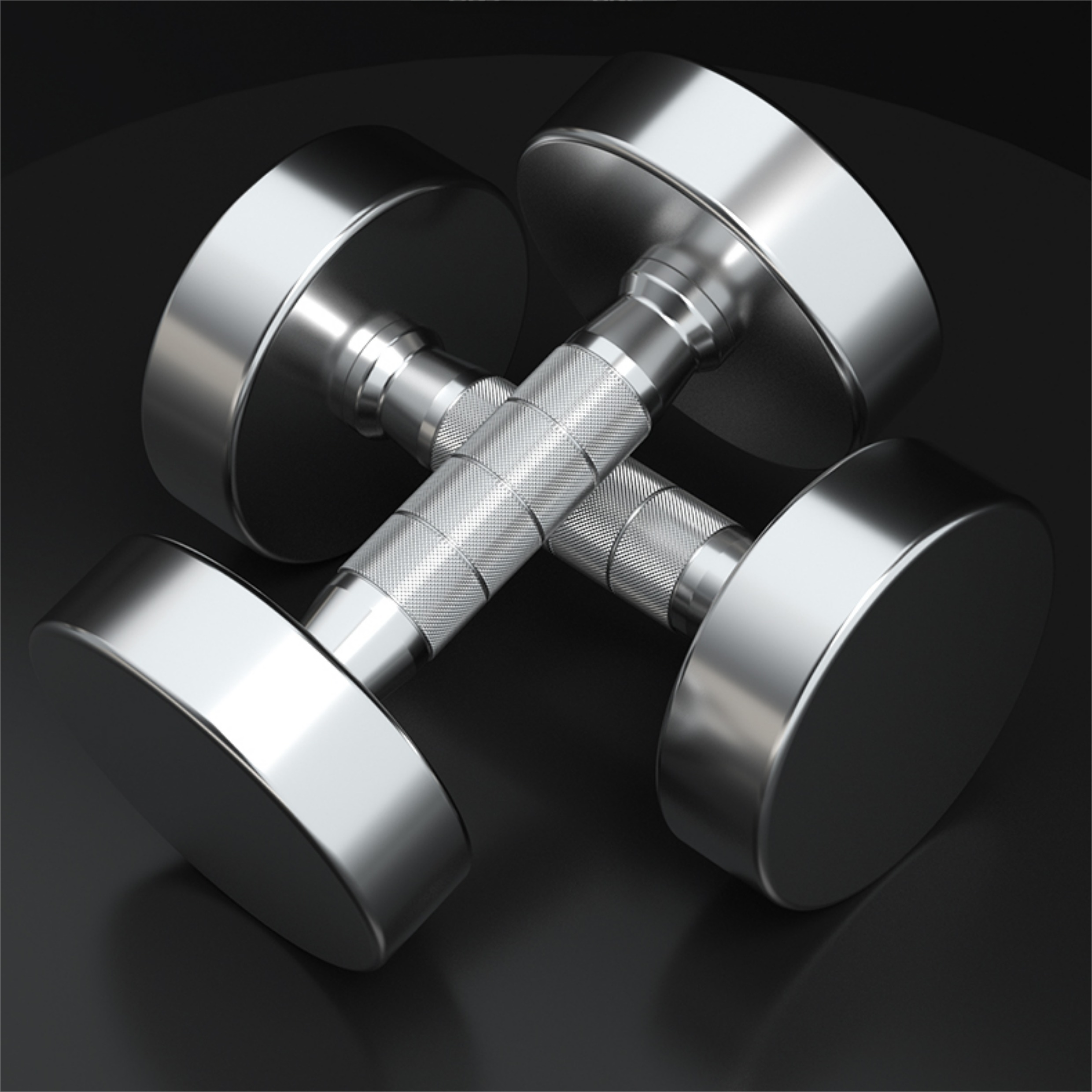 304 Stainless steel dumbbells with fixed weights for men and women, suitable for fitness, yoga, running, body shaping, and home-based strength training.