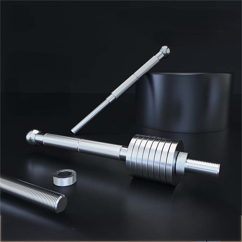 304 Stainless steel adjustable dumbbell Bruce Lee wrist forearm trainer fighting core fitness equipment