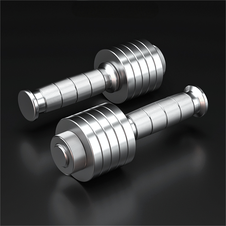 304 Stainless Steel Golovkin Air Blow Boxing Adjustable Heavy Small Dumbbells Yoga Slim Arms