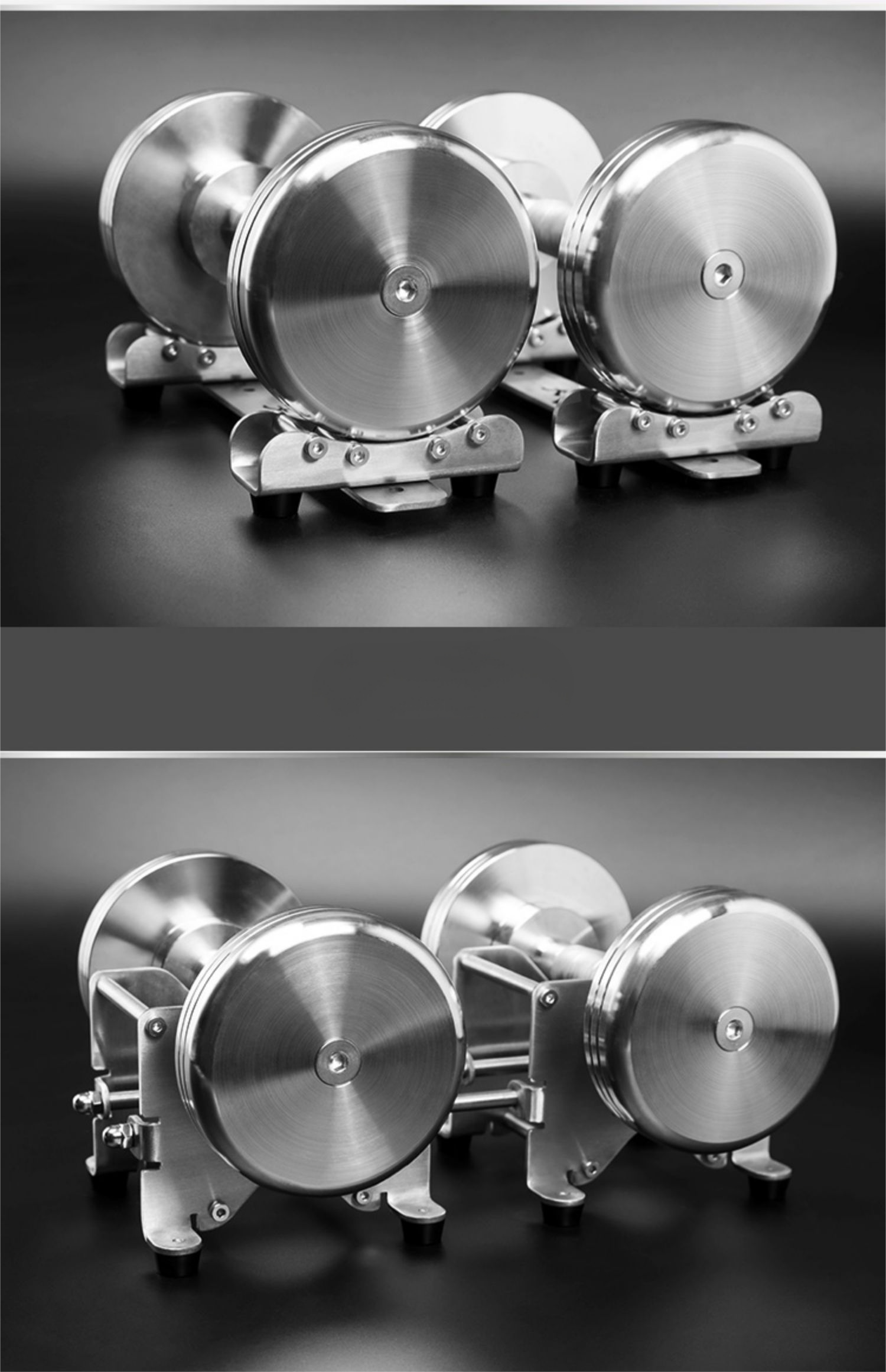 304 Stainless Steel Dumbbell RacksDumbbell Rest Storage RacksSupport RacksUniversal Fitness AccessoriesCustomizable Combinations