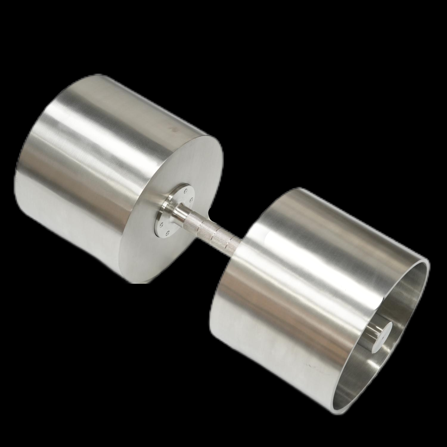 304Stainless Steel Circus Dumbbells Single Arm Push-Up Dumbbells Thomas Inch Powerlifting Fitness Dumbbells