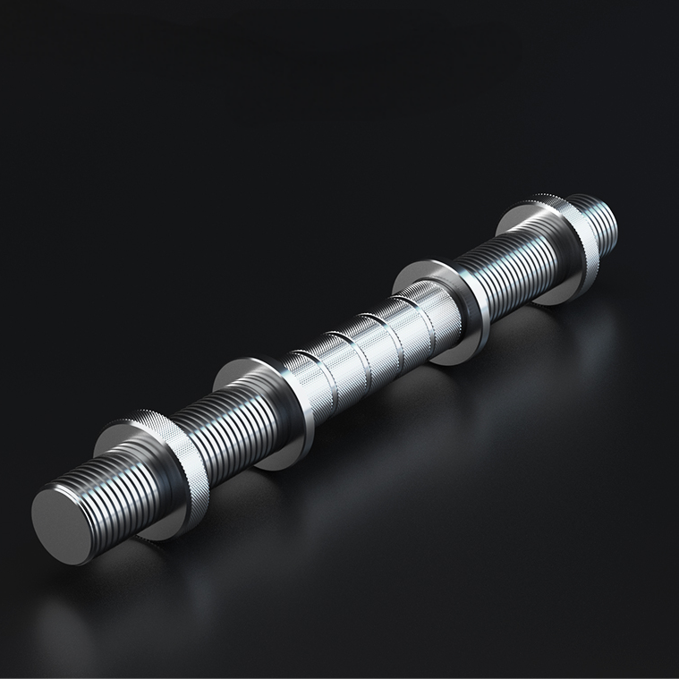 Stainless Steel 50 Thick Handle Large Weight Dumbbell Bar / O-rod Handle / Arm Wrestling Fitness / Wrist Training