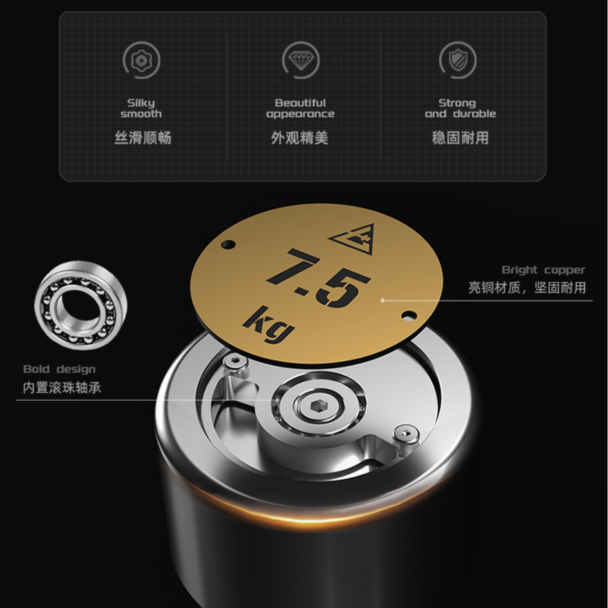 304 Stainless steel fixed weight rotating logo dumbbells women men fitness yoga running shaping household