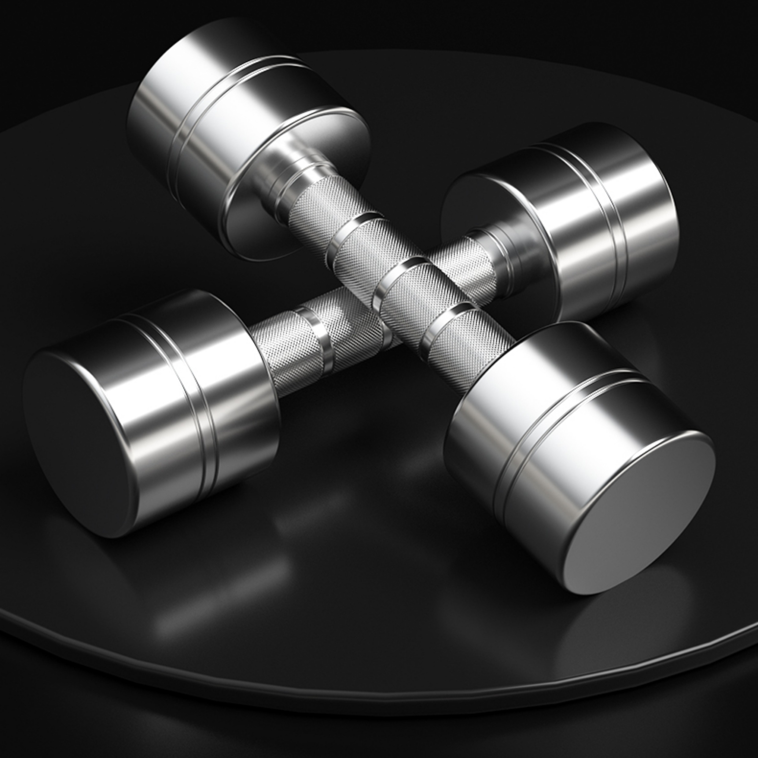 304 Stainless steel dumbbells men women fitness home models solid professional exercise strength training equipment