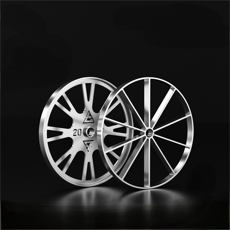 304 Stainless Steel Powerlifting Apollo Jumbo Wheel Lifting Big Wheel Pair Big Barbell Piece Bench Press Protection Hard