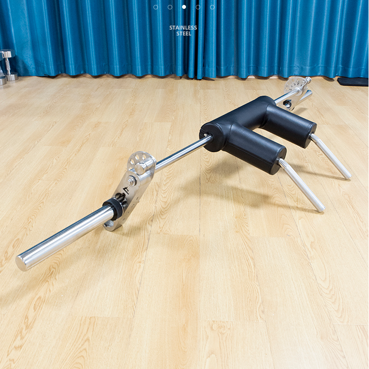 304 Stainless steel safety barbell bar o rod U-shaped barbell bar o rod large curved bar human function home fitness