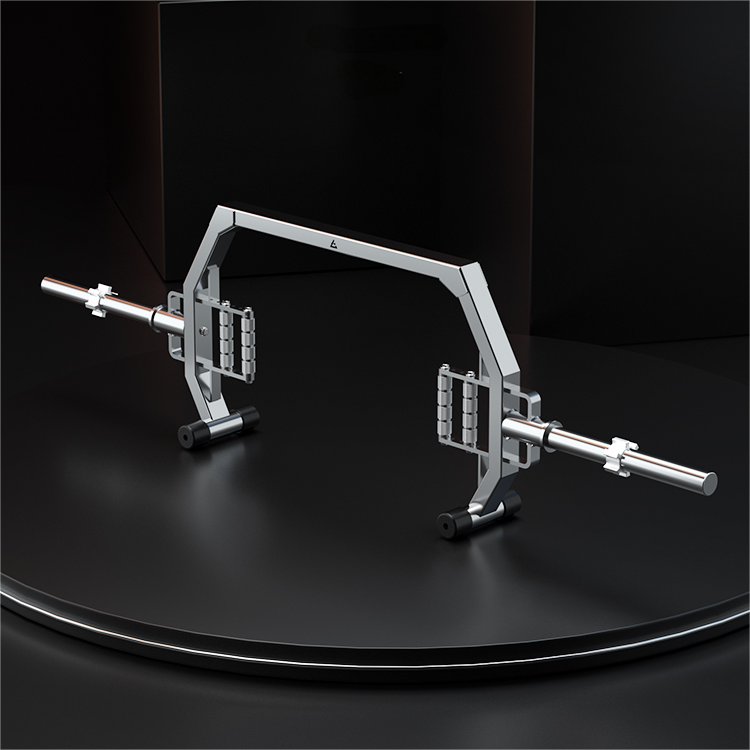 304 Stainless Steel Farmer Walking Barbell Bar Fitness Deep Squat Hard Pull Lunge Powerlifting Barbell Bar