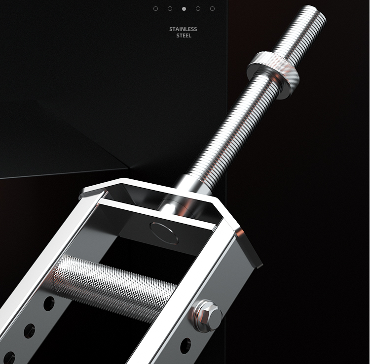 304 Stainless steel barbell bars ring barbell bars eye bars o bars triceps brachialis training customisable
