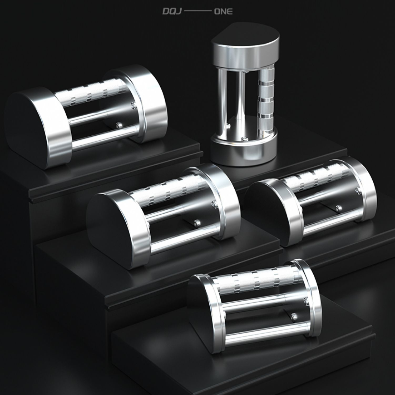 304 Stainless steel multi-function stone lock triangle dumbbell kettlebell push-up rack men's home fitness equipment