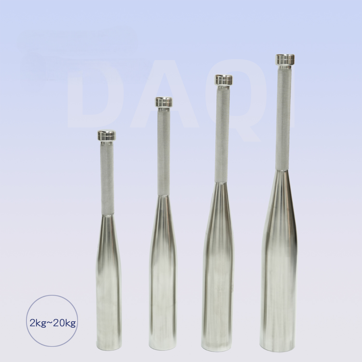 304 Stainless Steel Bat Bell Iran Bat Household Solid Bat Bell Strength Physical Training Baseball Bat Equipment