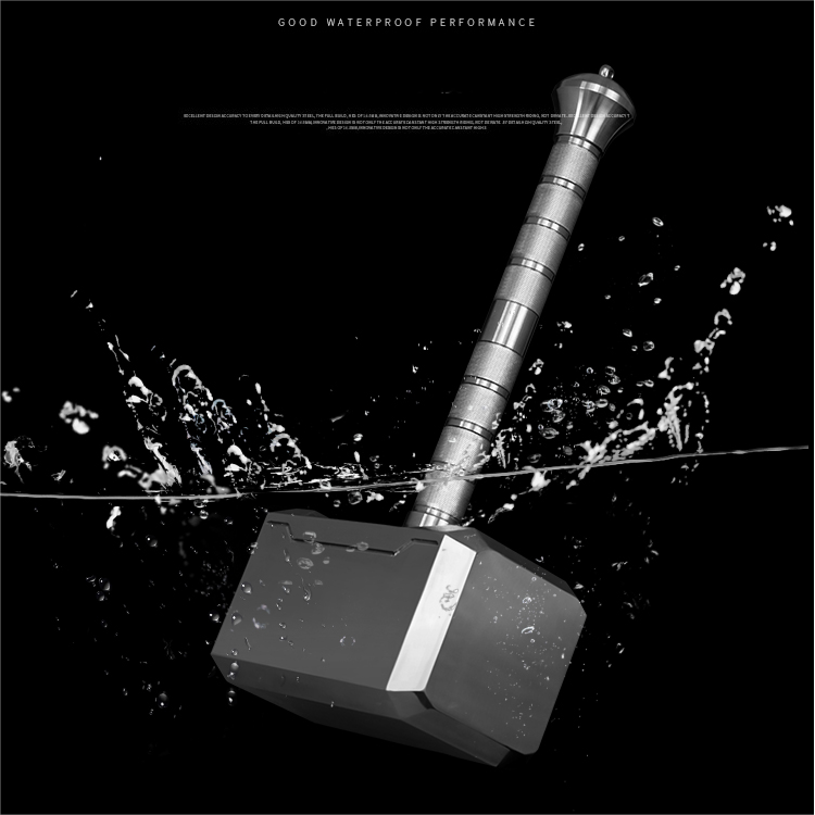 304 Stainless steel Thor's hammer solid metal dumbbell hammer bell strength training fitness home equipment