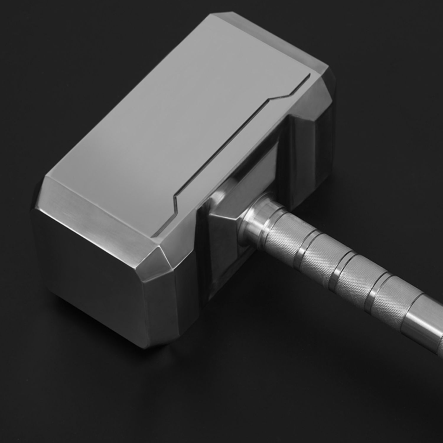 304 Stainless steel Thor's hammer solid metal dumbbell hammer bell strength training fitness home equipment