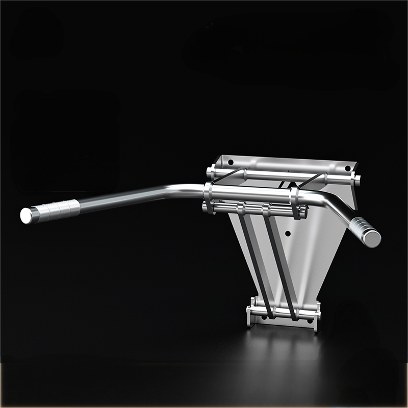 304 Stainless steel bar wall mounted double bar foldable pull-up stretcher home fitness equipment