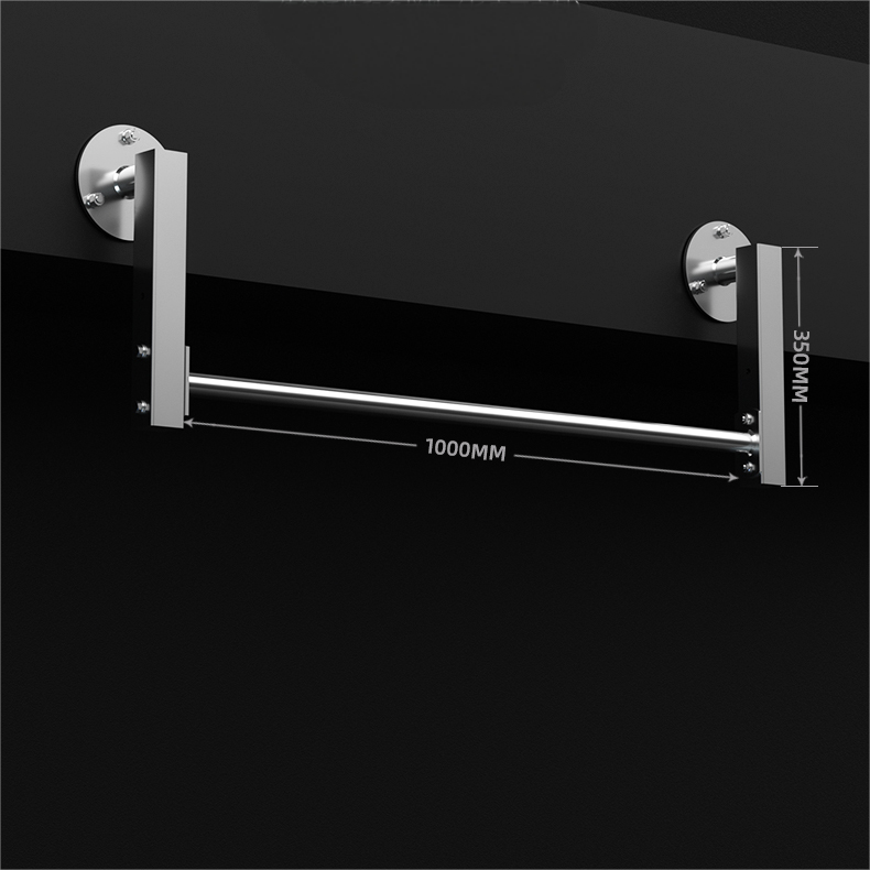 304 Stainless steel bar wall mounted sorghum down bar pull up bar aisle fitness bar extendable and customisable