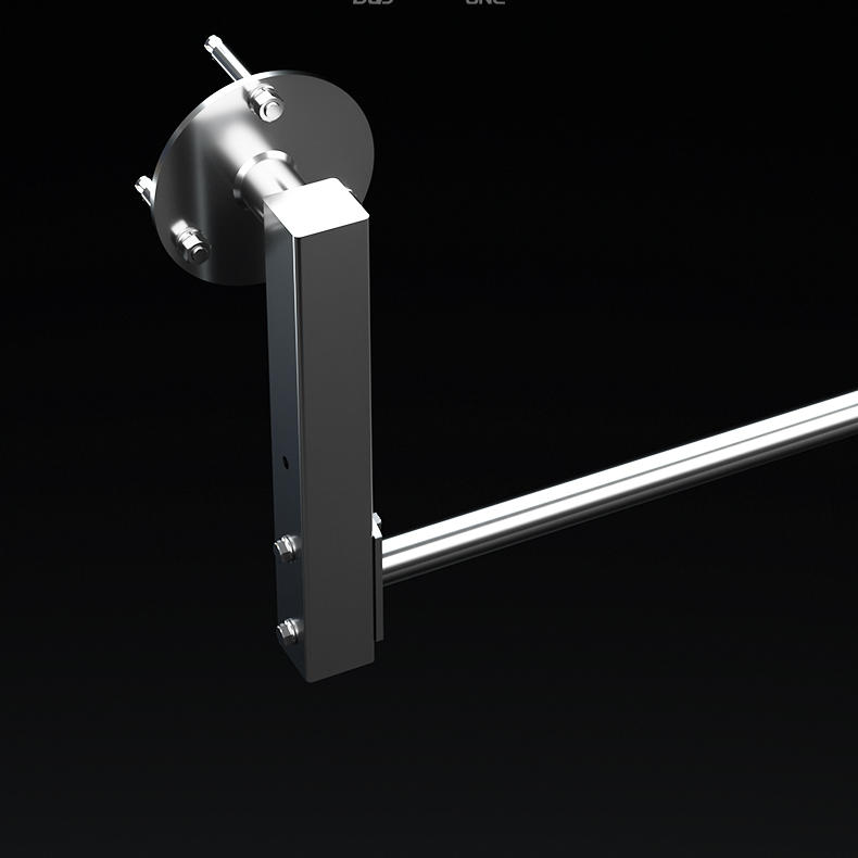 304 Stainless steel bar wall mounted sorghum down bar pull up bar aisle fitness bar extendable and customisable