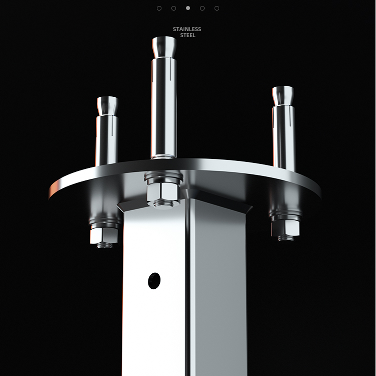 304 Stainless steel ceiling pull-up bar home indoor high and low adjustable single bar