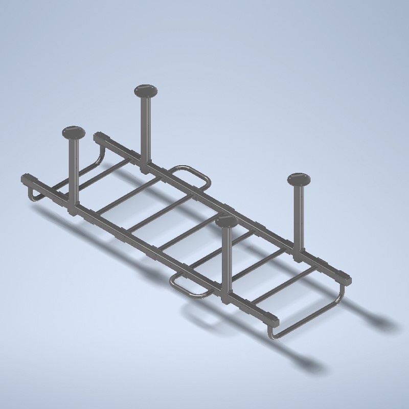 304 Stainless steel bar climbing ladder home ceiling TRXD rack indoor fitness pull-up row rack integrated