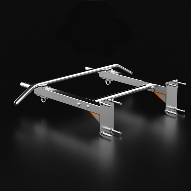 304 Stainless steel wall mounted bar home indoor single and double bar pull-up sandbag rack exercise fitness