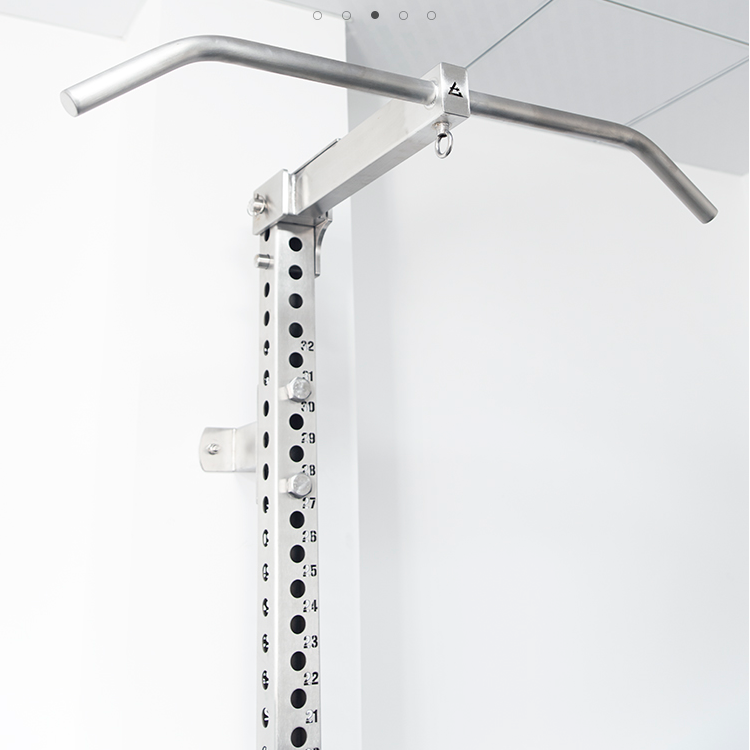 304 Stainless steel single-column combination fitness equipment single bar pull-ups double bar sandbag rack can be extended