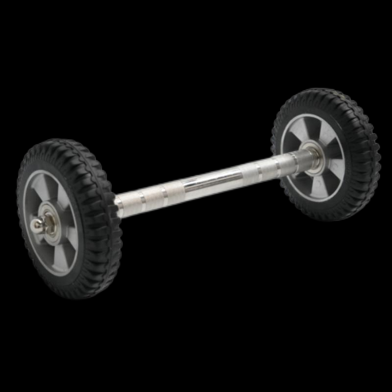 304 Stainless steel abdominal wheel training abs fitness roller fat household thin stomach training