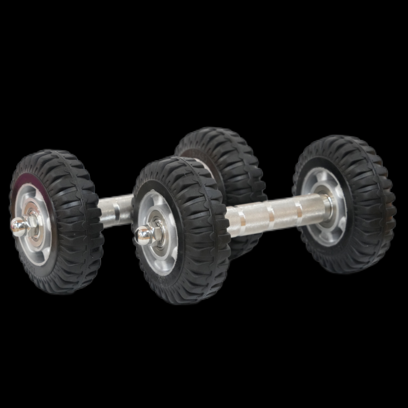 304 Stainless steel abdominal wheel training abs fitness roller fat household thin stomach training