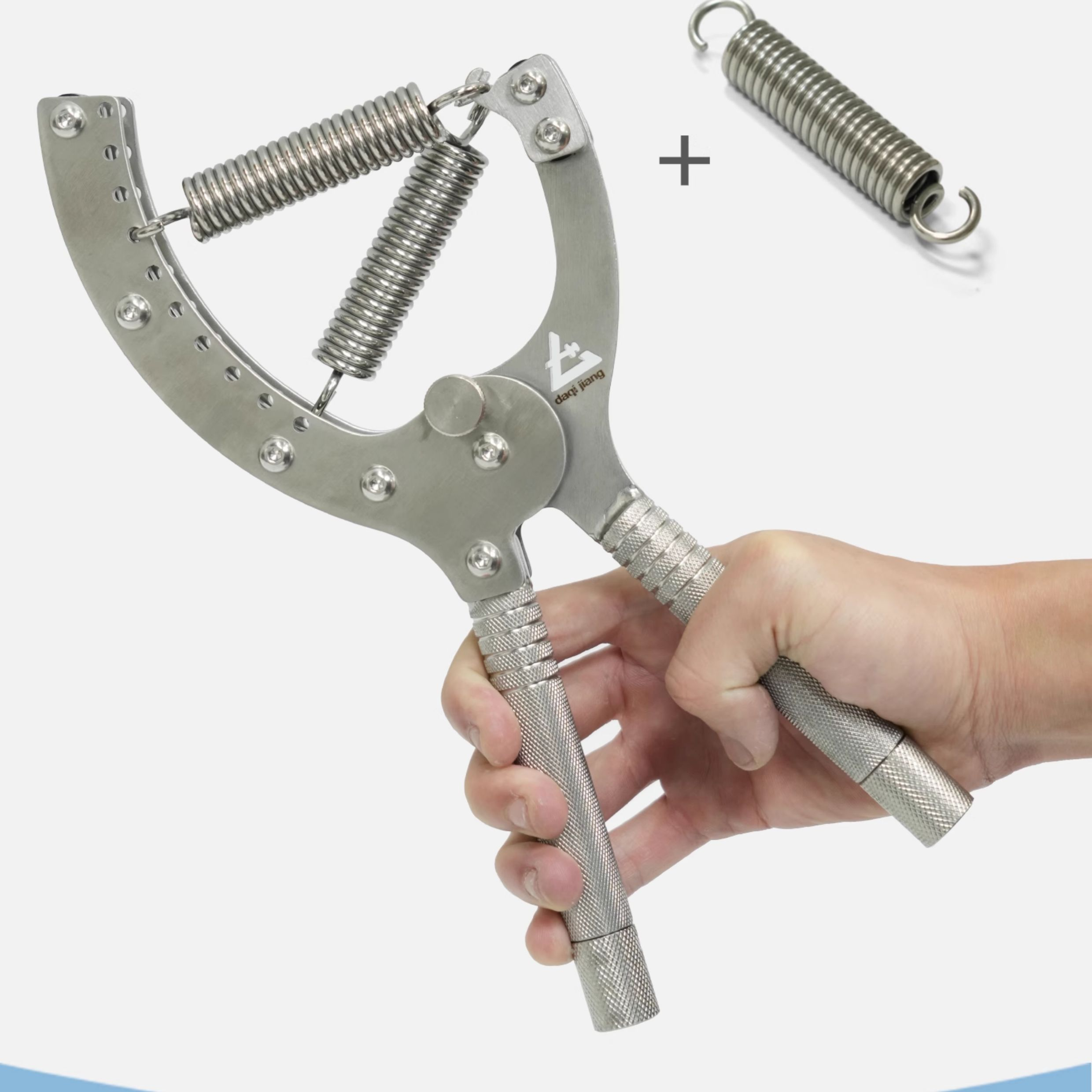 304 Stainless steel grip strength machine professional practice arm muscle exercise fitness men and women type adjustable training