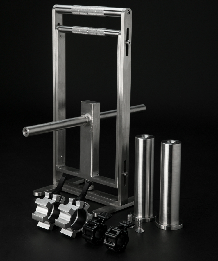 304 Stainless Steel Bruce Lee Grip Strength Arm Strength Barbell Piece Holder