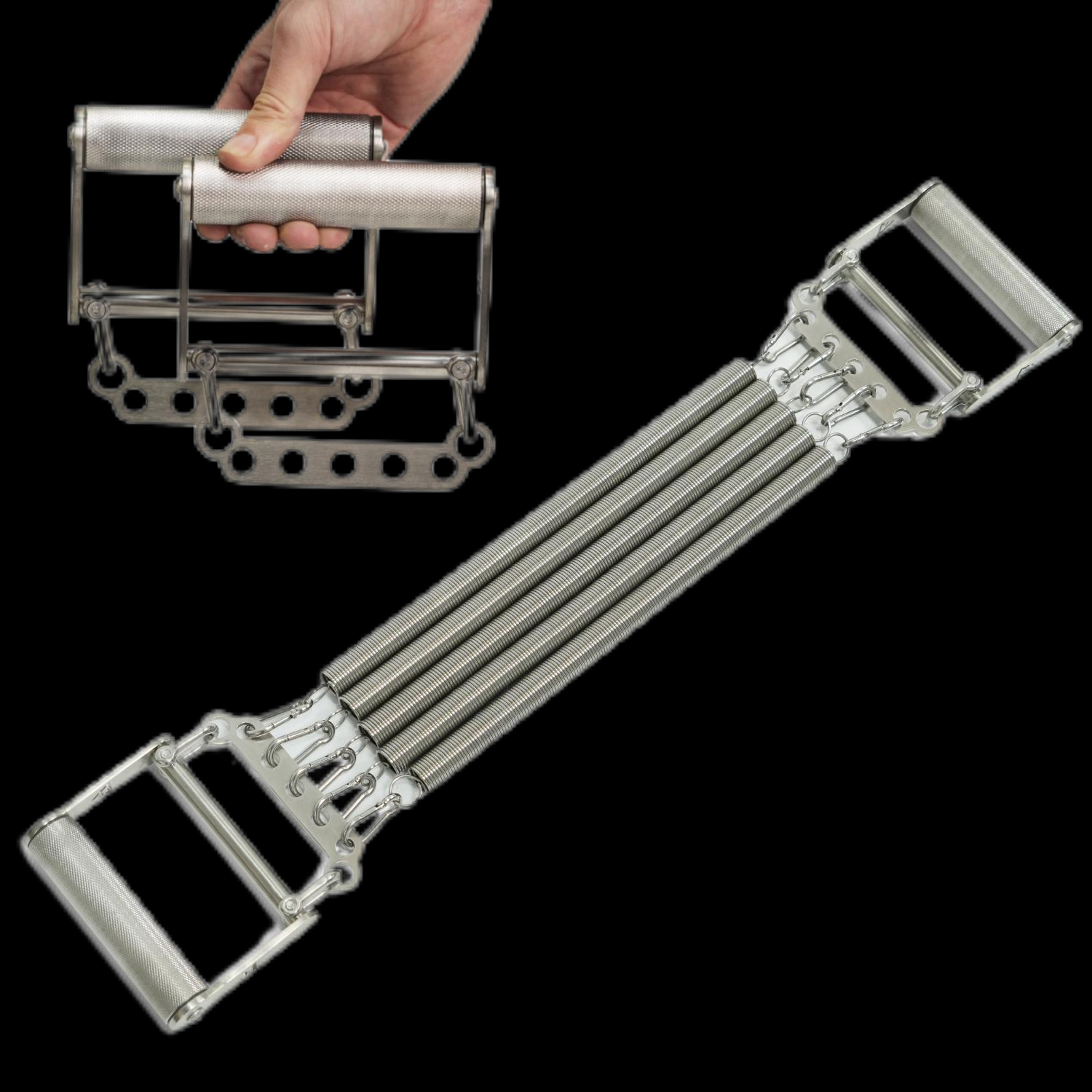 5 springs Stainless steel tensioner spring pectoral muscle arm strength exercise chest expansion fitness equipment