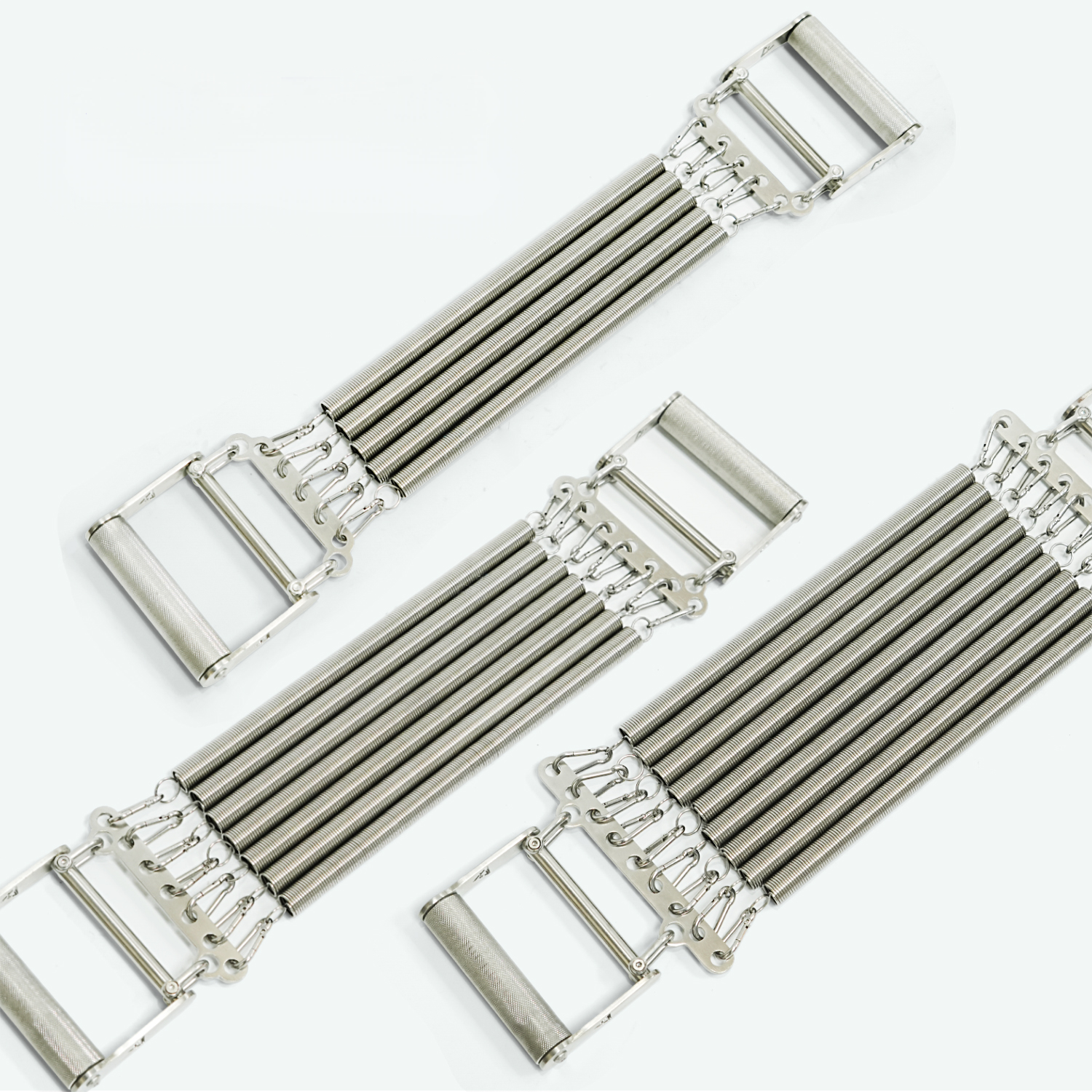 7 springs Stainless steel tensioner spring pectoral muscle arm strength exercise chest expansion fitness equipment