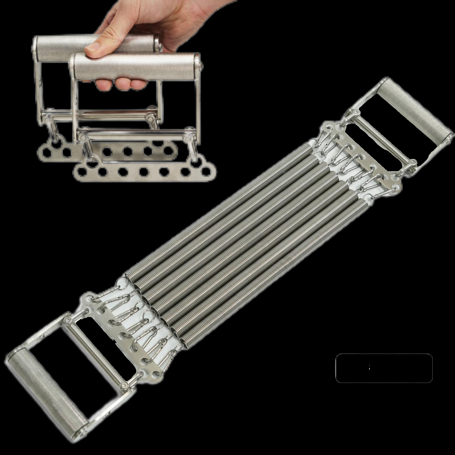 7 springs Stainless steel tensioner spring pectoral muscle arm strength exercise chest expansion fitness equipment