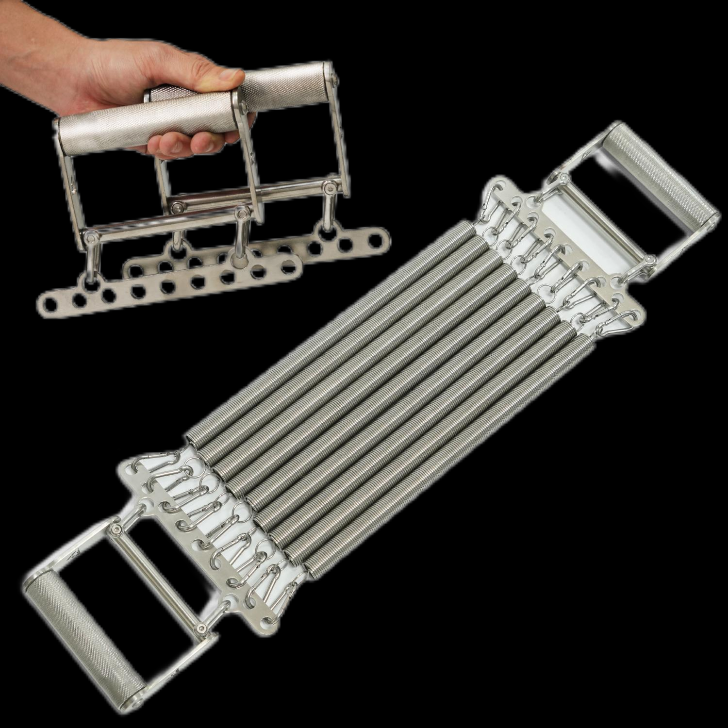 9 springs Stainless steel tensioner spring pectoral muscle arm strength exercise chest expansion fitness equipment