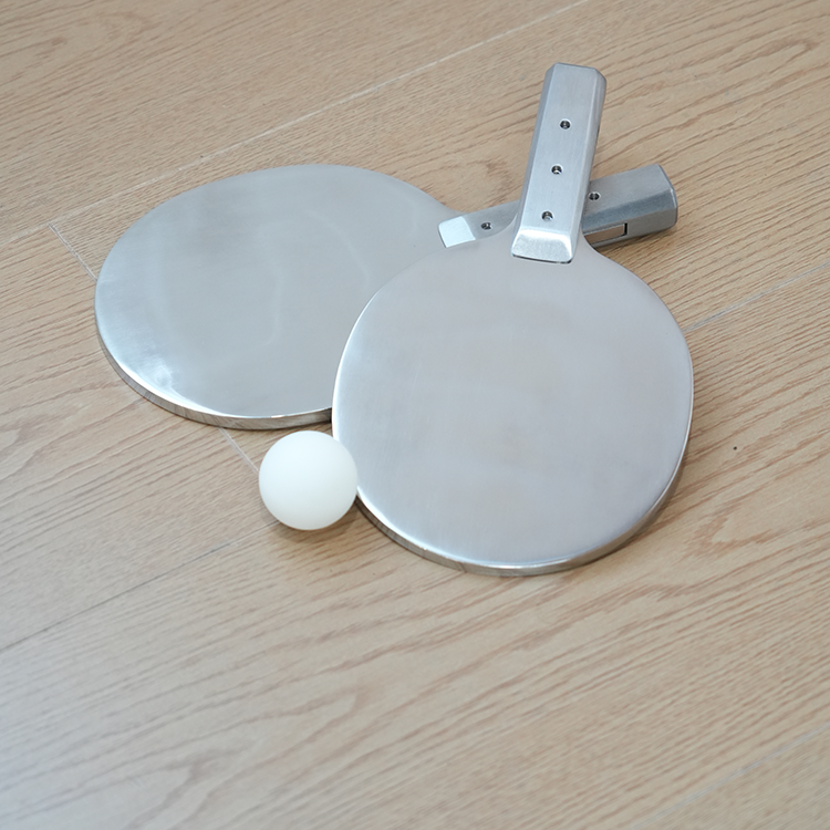 304 Stainless Steel Table Tennis RacketTable Tennis Weighted RacketMetal Table Tennis Base PlateFitness Practice Racket