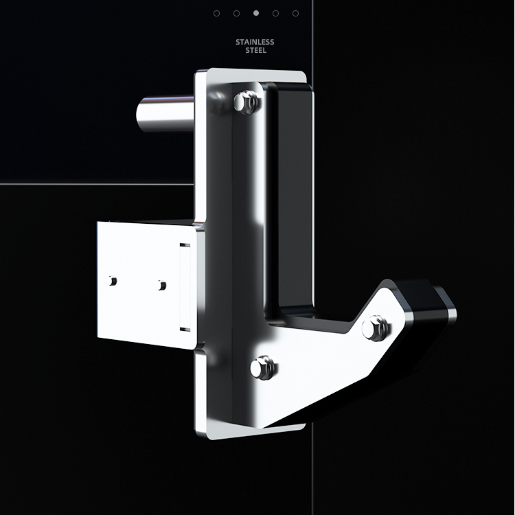 304 Stainless steel professional commercial J-hook squat rack gantry rack barbell rack multi-purpose universal accessories