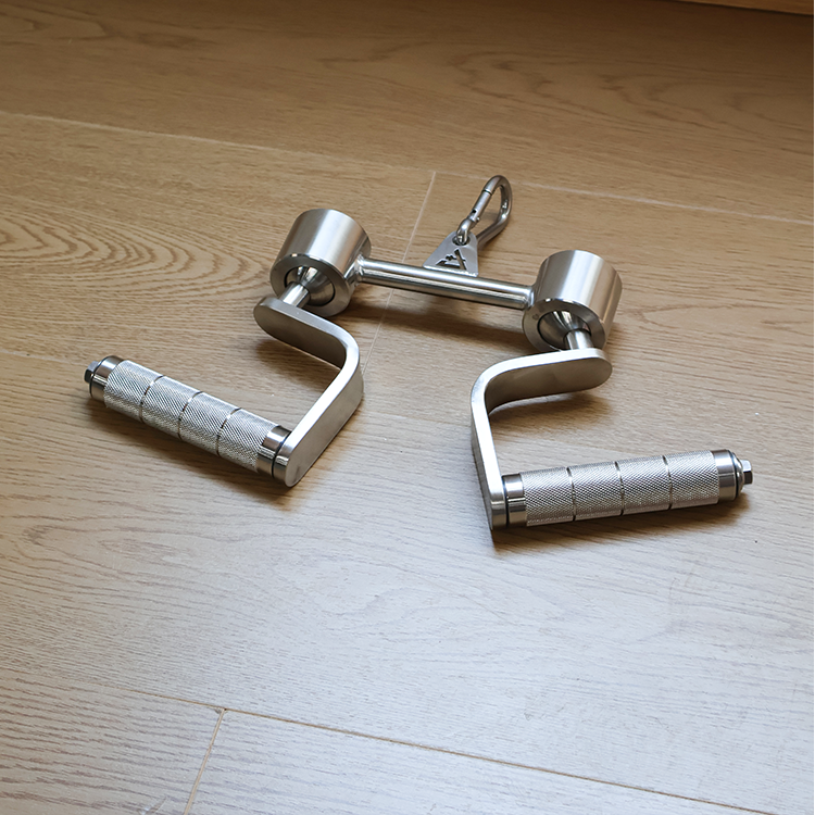 304 Stainless steel High pull-down accessories fitness equipment home pull-up bar handle tension bar synthesizer multifunctional grip equipment