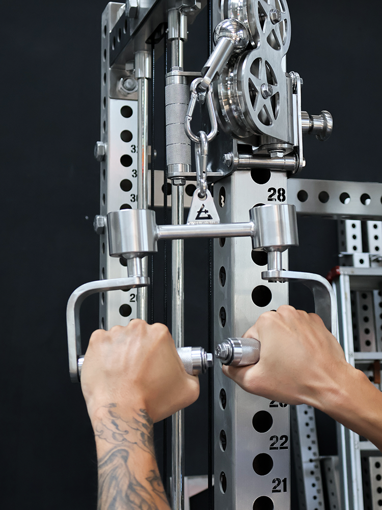 304 Stainless steel High pull-down accessories fitness equipment home pull-up bar handle tension bar synthesizer multifunctional grip equipment