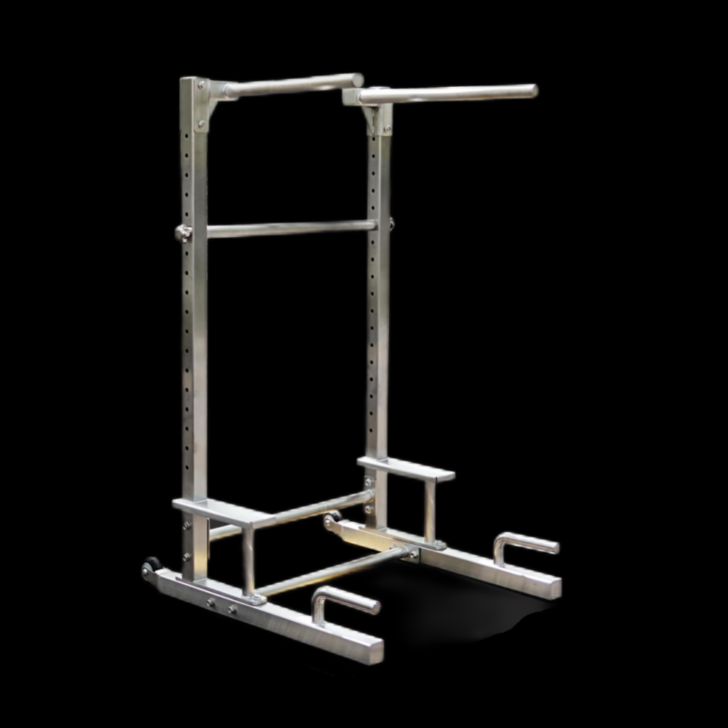 304 Stainless steel floor-standing double bar home indoor outdoor men and women fitness molding training