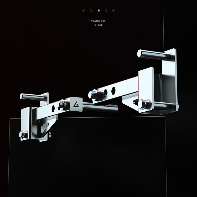 304 Stainless steel split arm extension fitness equipment accessories multifunctional squat rack gantry accessories