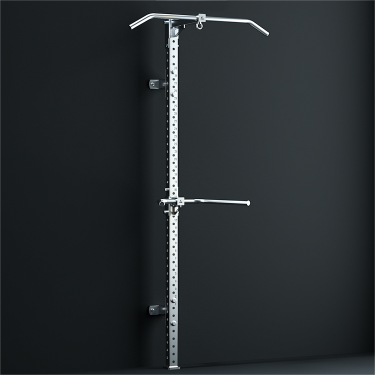 304 Stainless steel single-column combination fitness equipment single bar pull-ups double bar sandbag rack can be extended