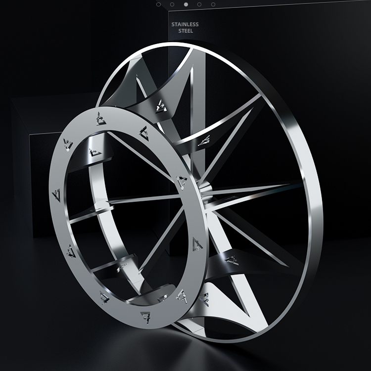 304 Stainless steel powerlifting Apollo giant wheel lifting big wheel for big barbell plates bench press protection deadlift overhead press