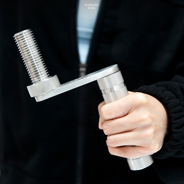 304 Stainless steel adjustable ringer wrist strengthener arm strengthener wrist arm back muscle trainer