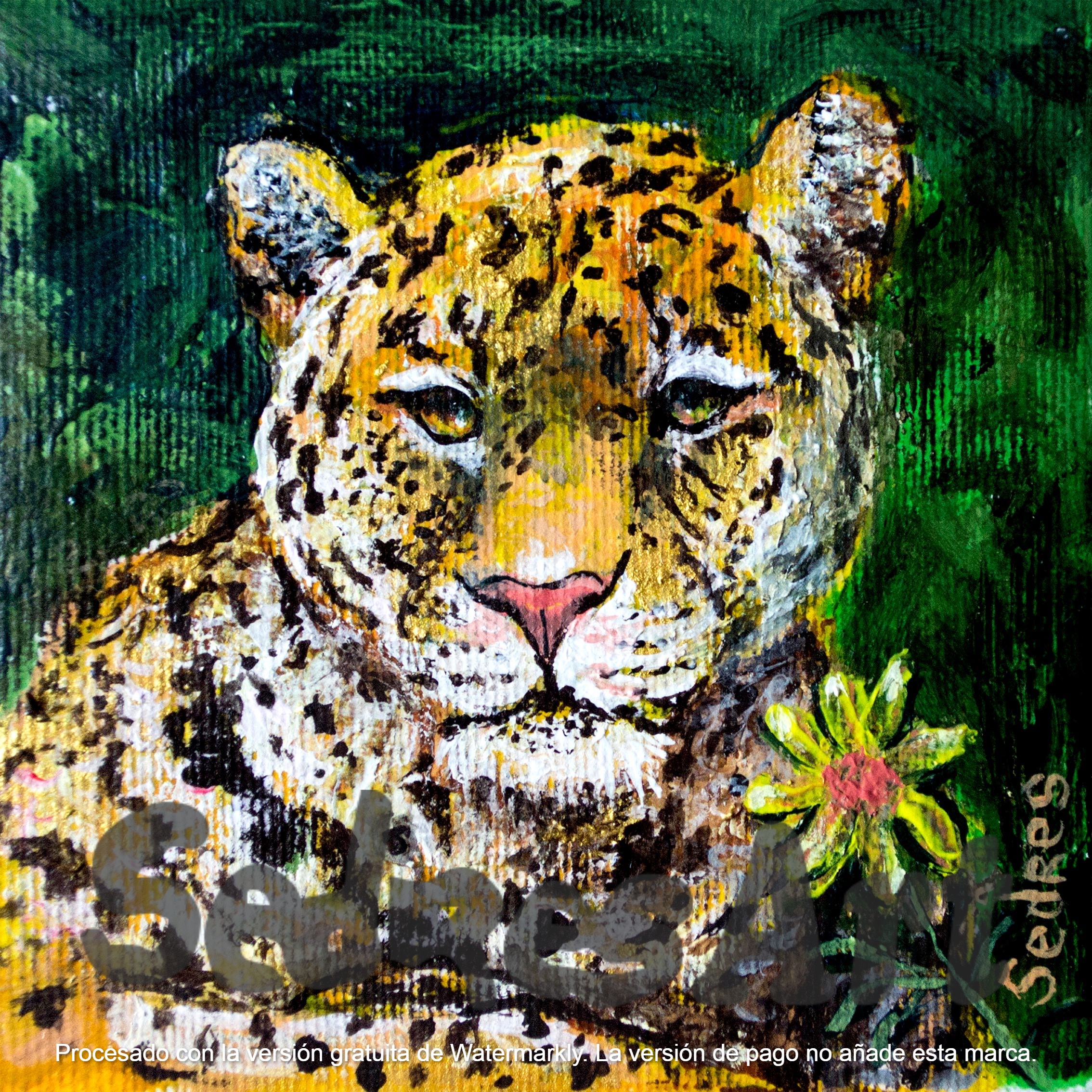 Jaguar Painting