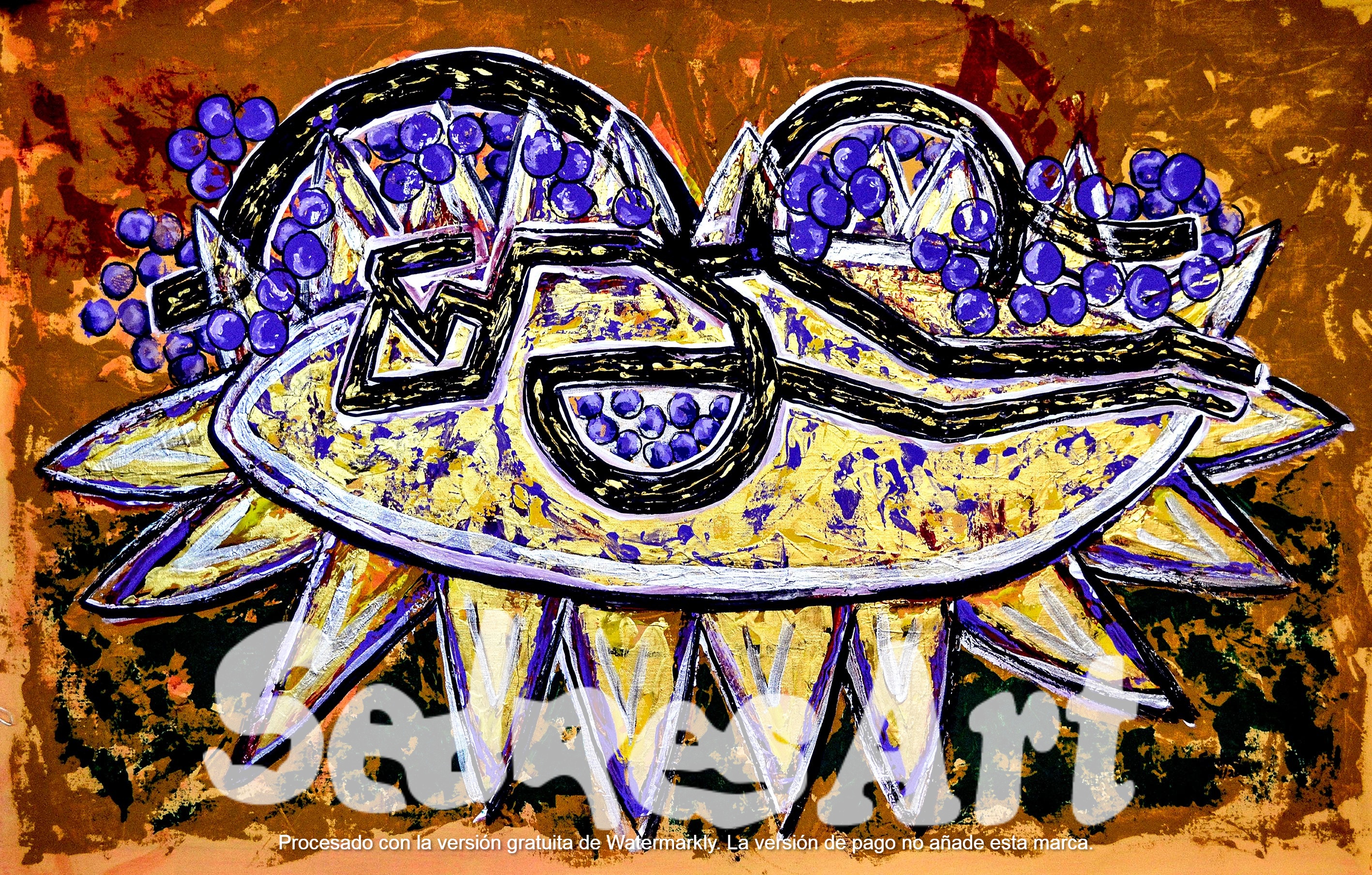 Abstract painting