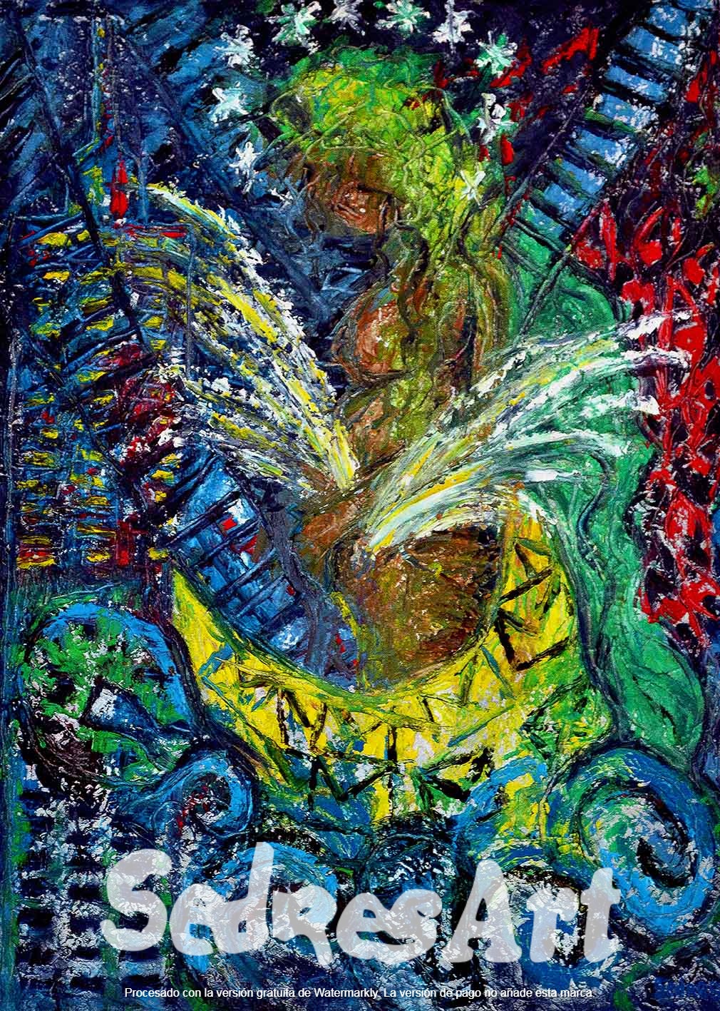 Abstract Dreamscape Painting