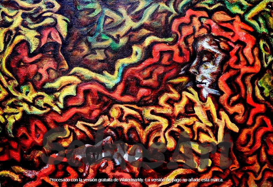 Abstract Expressionist Painting
