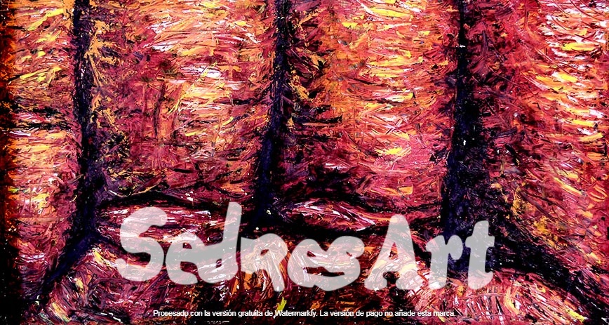 Abstract Oil Painting