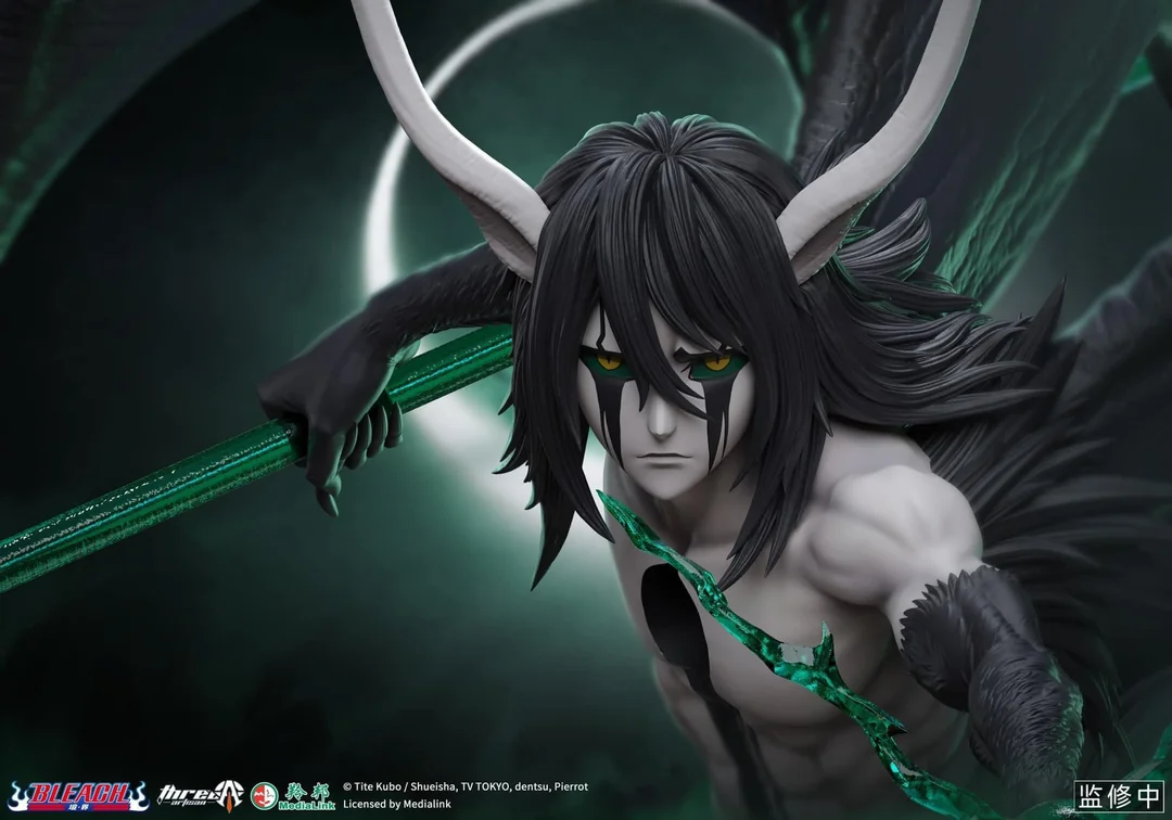 Bleach Three Artisan Ulquiorra shifer 1/6 Resin Statue License