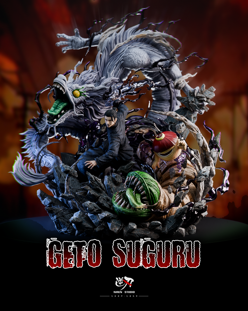 Jujutsu Kaisen NIREN studio 1:6 Geto Suguru Resin Statue