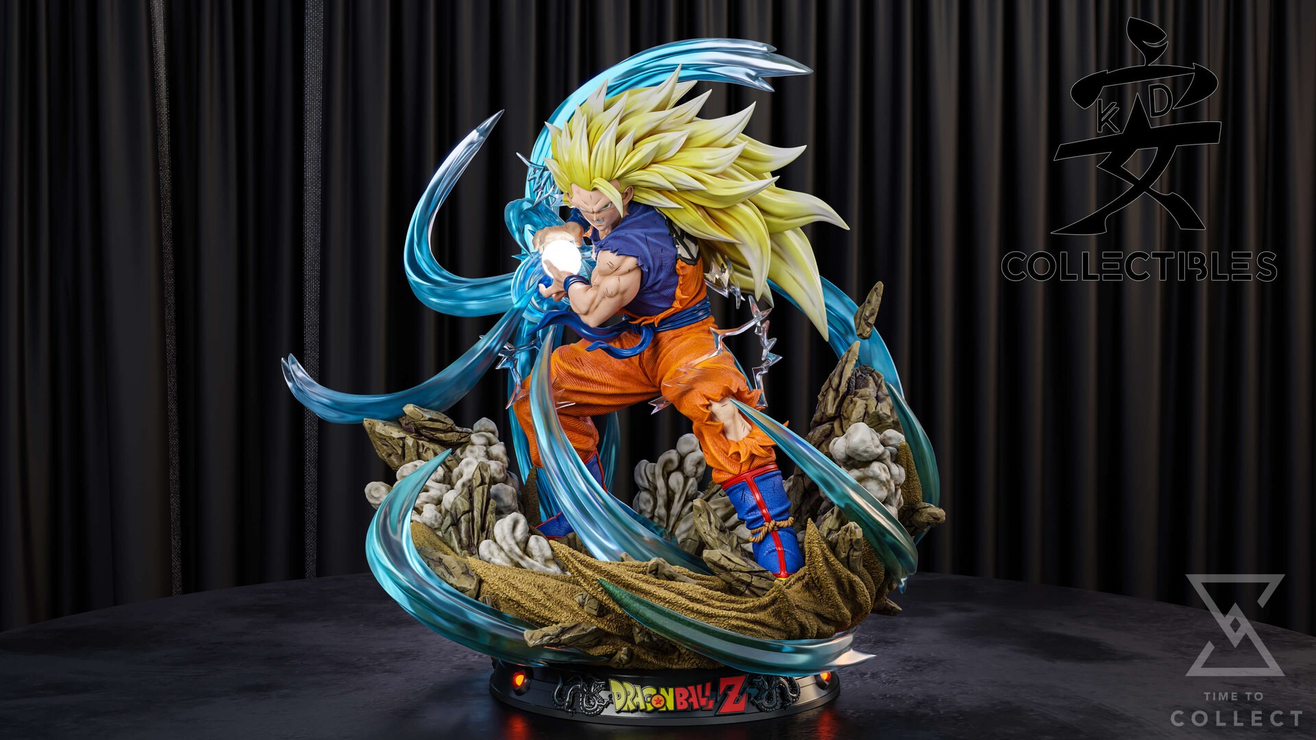 KD Collectibles - Dragon Ball - Super Saiyan 3 Goku 1/4 EX Statue